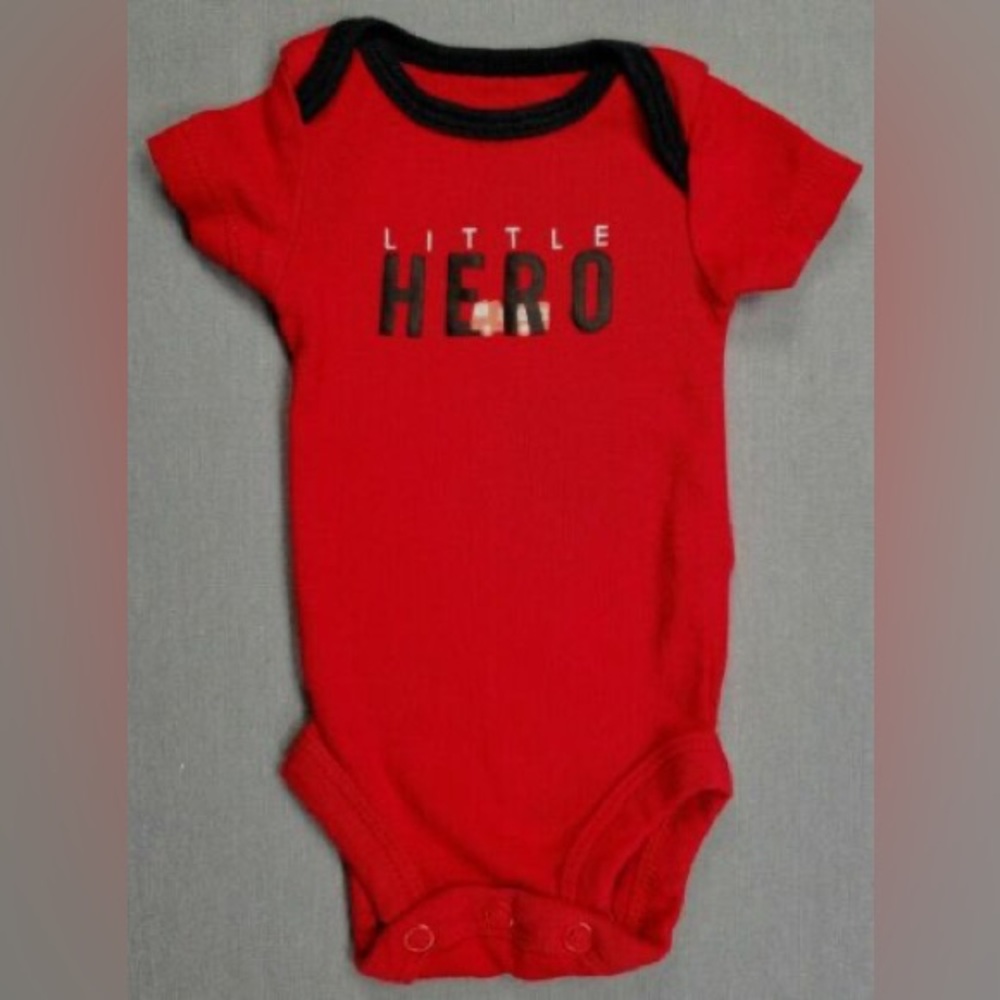 Carters Little Hero Onesie - 6-9 Months